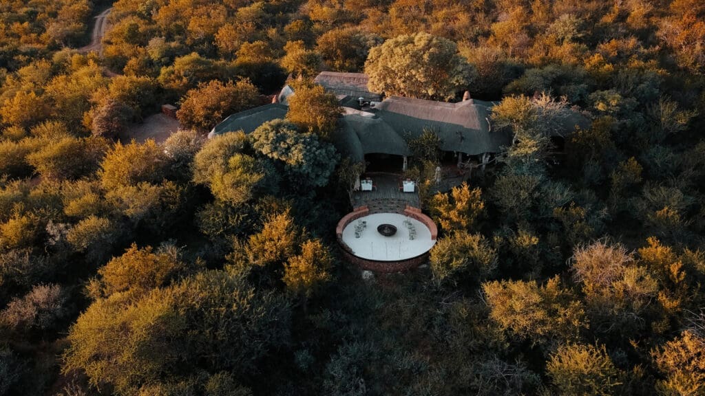 Kopano Lodge's intimate suite nestled in the African bushveld
